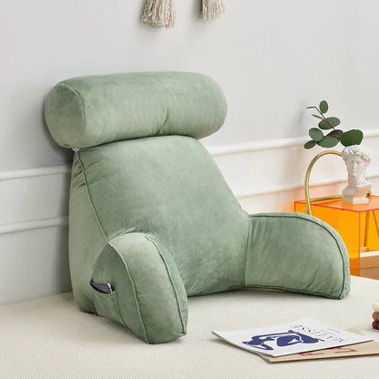 Reading Bed Pillow with Arms 10