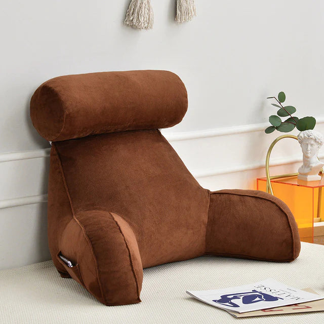 Reading Bed Pillow with Arms 5