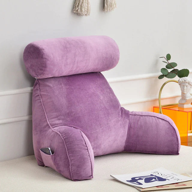 Reading Bed Pillow with Arms 6