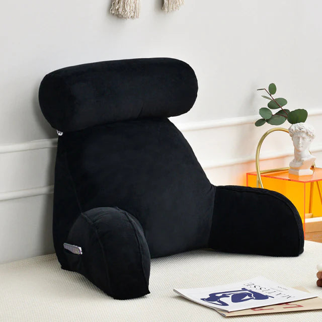 Reading Bed Pillow with Arms 9
