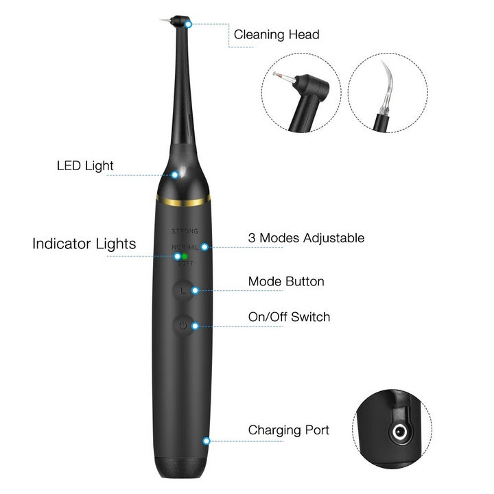 Rechargable Vibrition Ultrasonic Dental Scaler 3