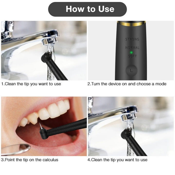 Rechargable Vibrition Ultrasonic Dental Scaler 6