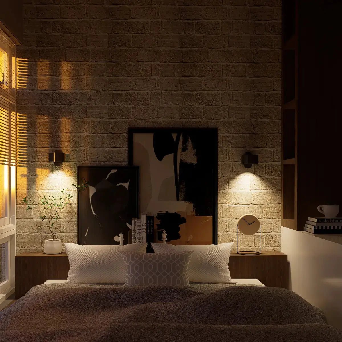 Rechargeable LED wall light 5
