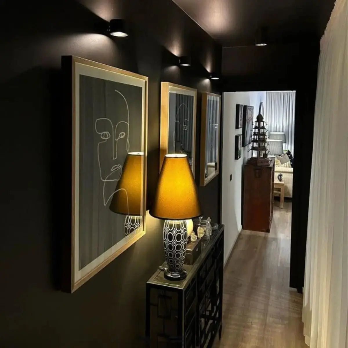 Rechargeable LED wall light 7
