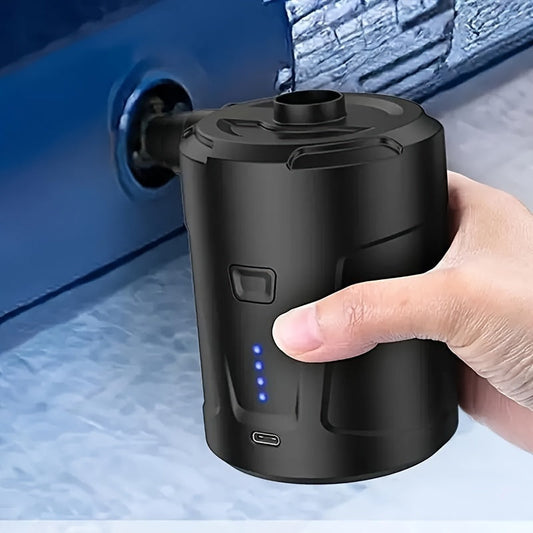 Rechargeable wireless mini electro air pump -light USB 0