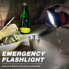 Recharged LED camping lantern -compact foldable light for outdoor adventures and emergencies 3