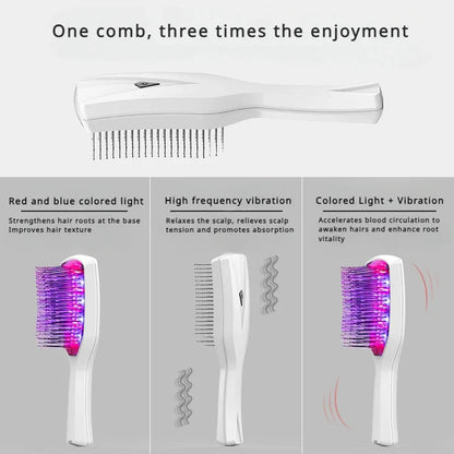 RelaxGlow – Infrared LED Massage Comb for Hair & Head Therapy 2