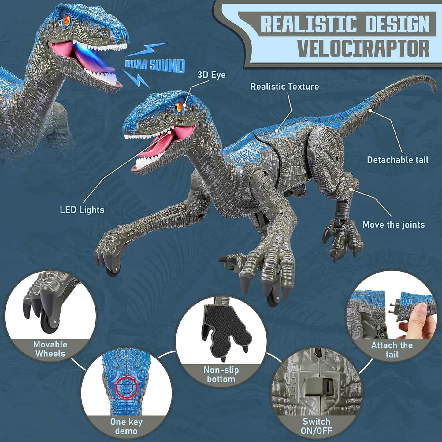 Remote Control Dinosaur 2