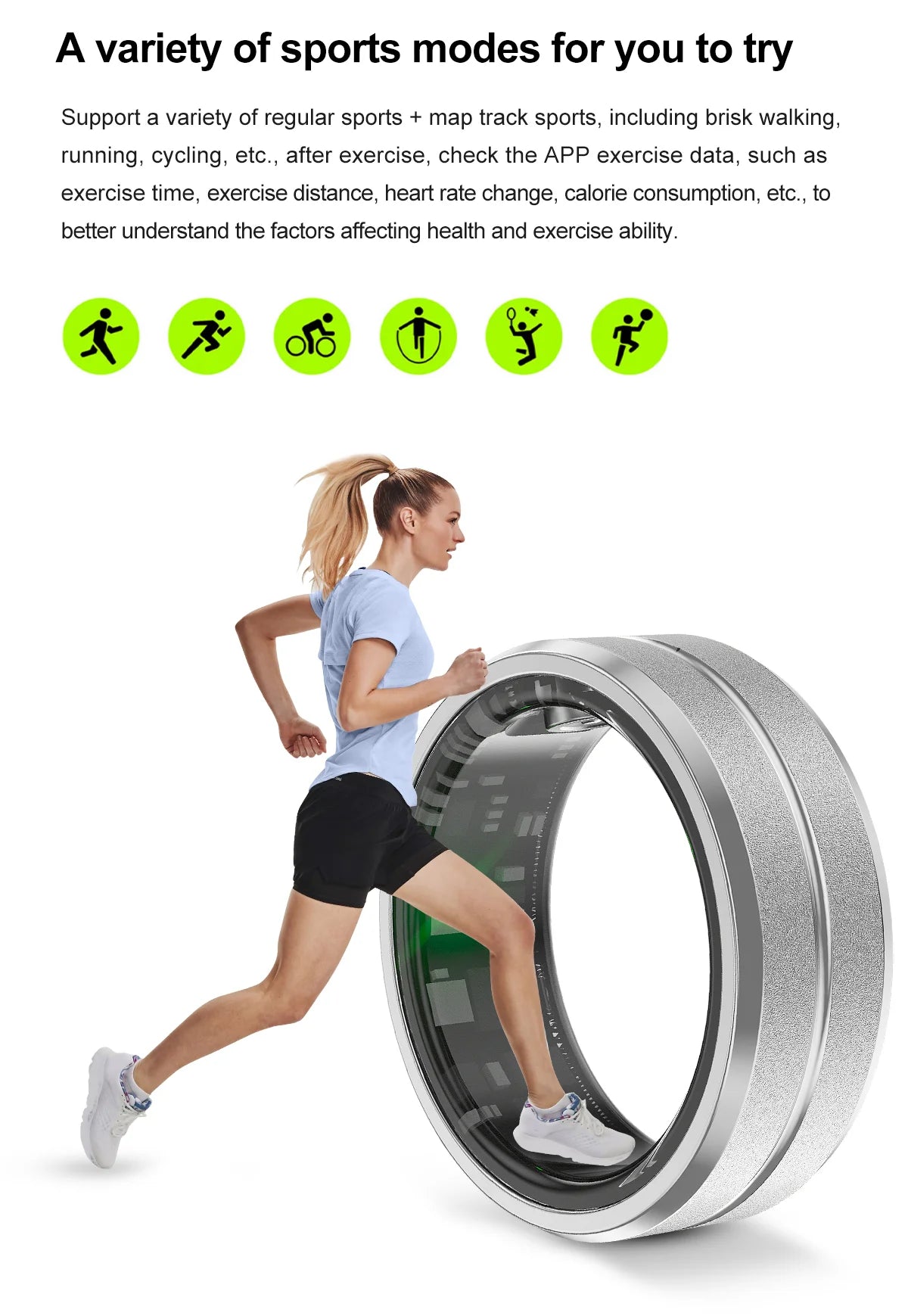 RingFit™ - Smart Fitness Tracker Ring 5