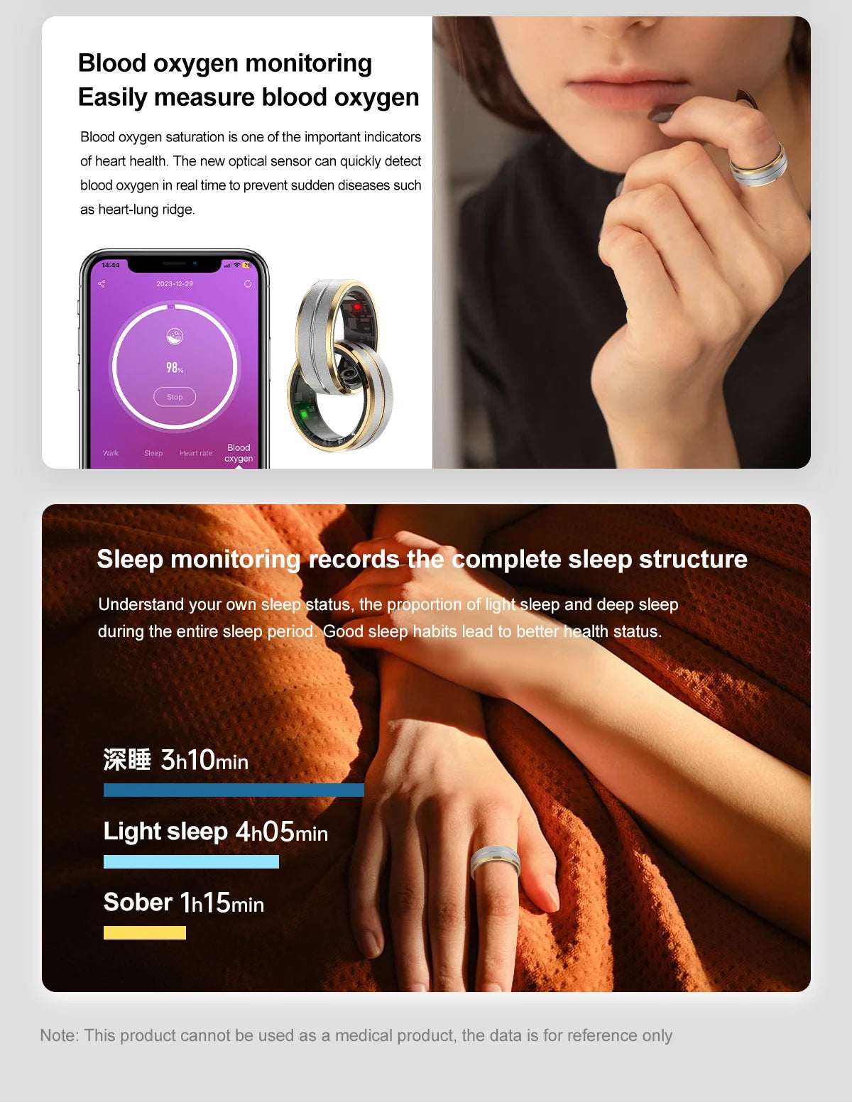 RingFit™ - Smart Fitness Tracker Ring 6