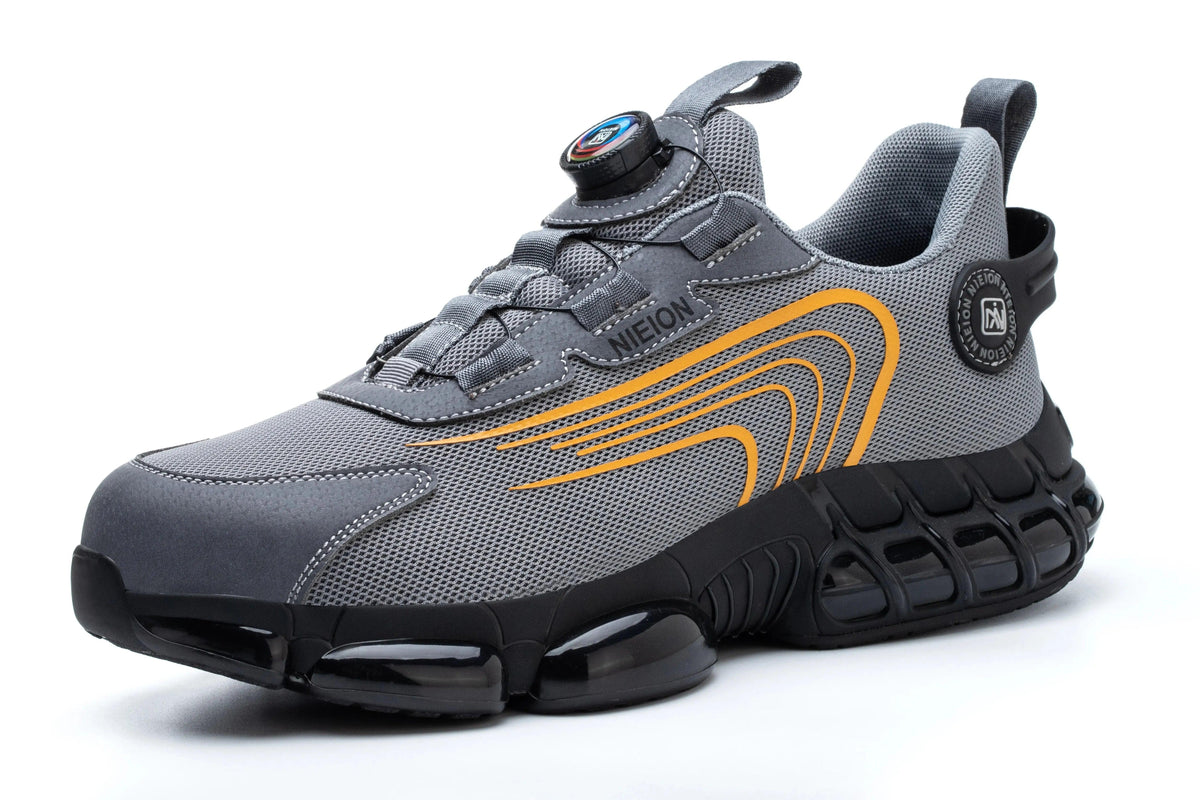 Work Safety Shoes with Rotating Buckle for Men-2