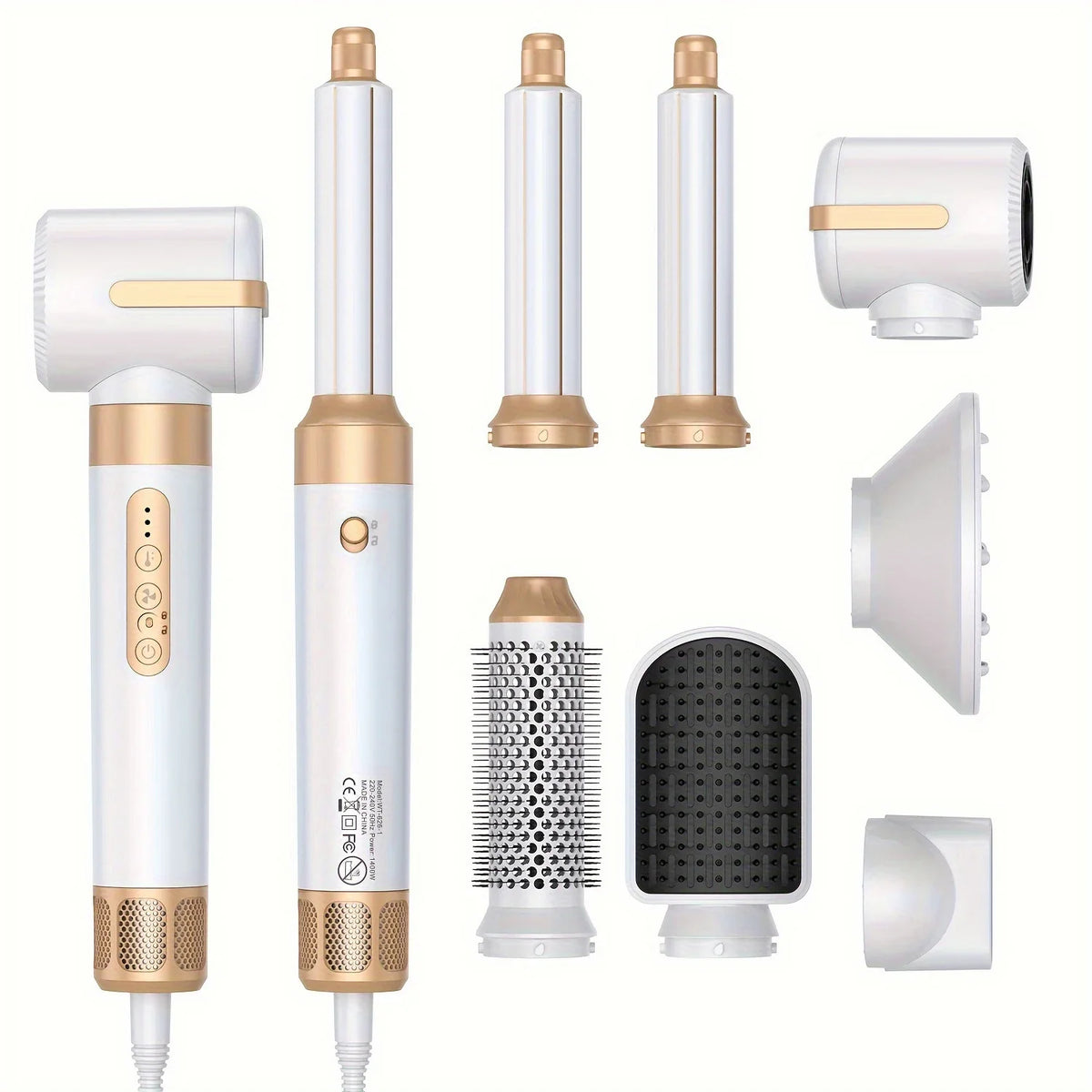 AirFusion - Brushless Blow Dryer with Auto Curler-1