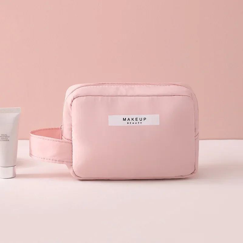 Spacious waterproof makeup and toiletry organizer with travel design 1