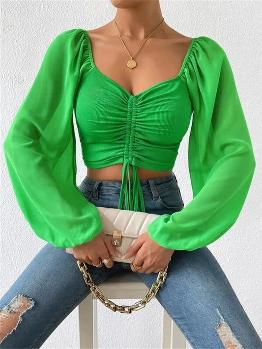  PEYTON | Elegant Long Sleeves Spring Top-1