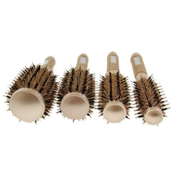 BlowOut Pro - Ionic Boar Bristle Round Hairbrush Set for Salon-Quality Styling-4