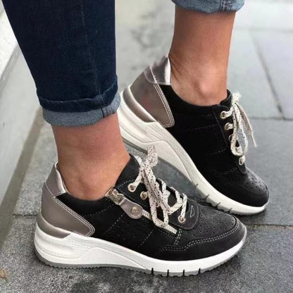 HAILEY | Zip Up Sneakers Women-5