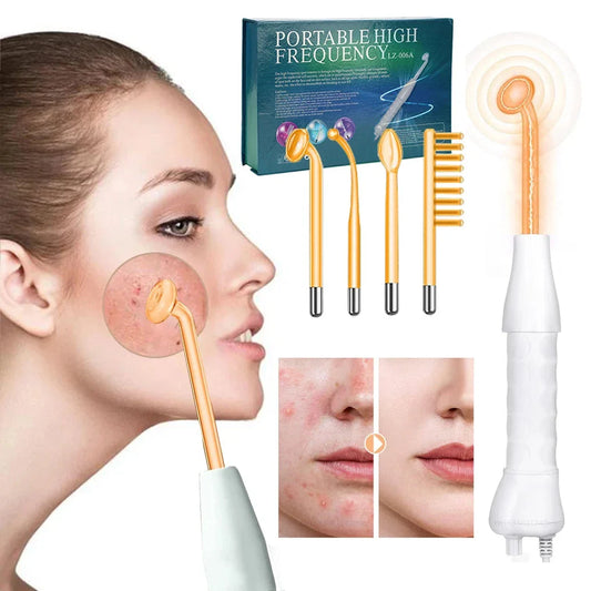 GlowWave - High-Frequency Electrode Wand for Skin Tightening & Wrinkle Removal-1