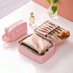 Spacious waterproof makeup and toiletry organizer with travel design 3