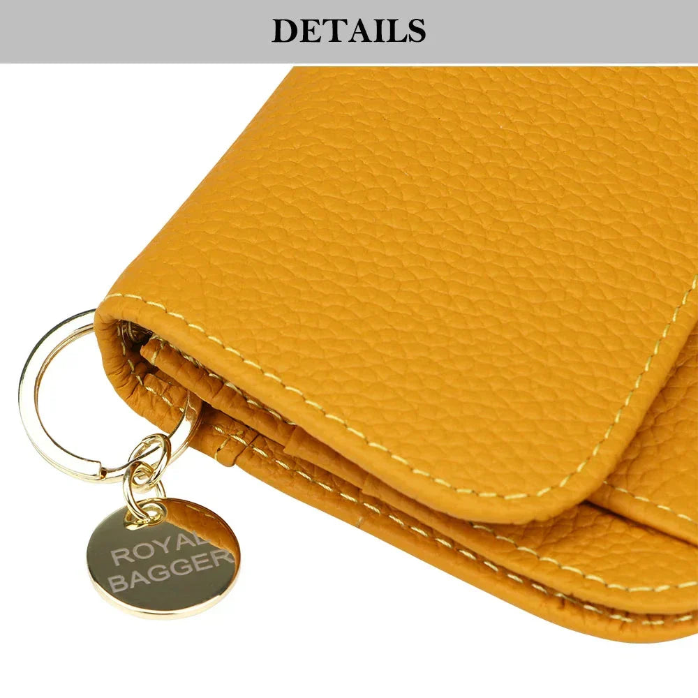 Alena | Travel wallet made of genuine leather with multiple card slots 5
