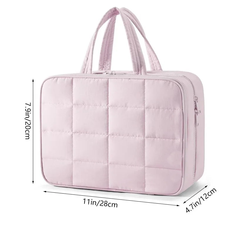 Kenya | Travel cosmetic bag with makeup and toiletries, plus jewelry organizer 6
