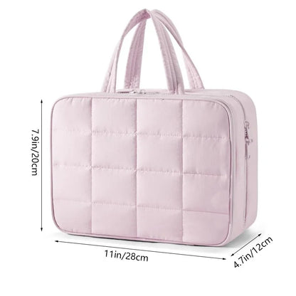 Kenya | Travel cosmetic bag with makeup and toiletries, plus jewelry organizer 6