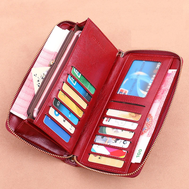 Naya | RFID Leather Phone Case Clutch Travel Wallet 4