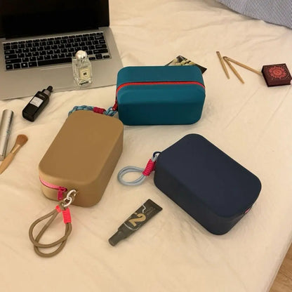 Eleanora | Large Waterproof Silicone Cosmetic Bag for Travel 4