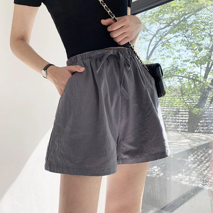 JENNA | Casual Linen Short-6
