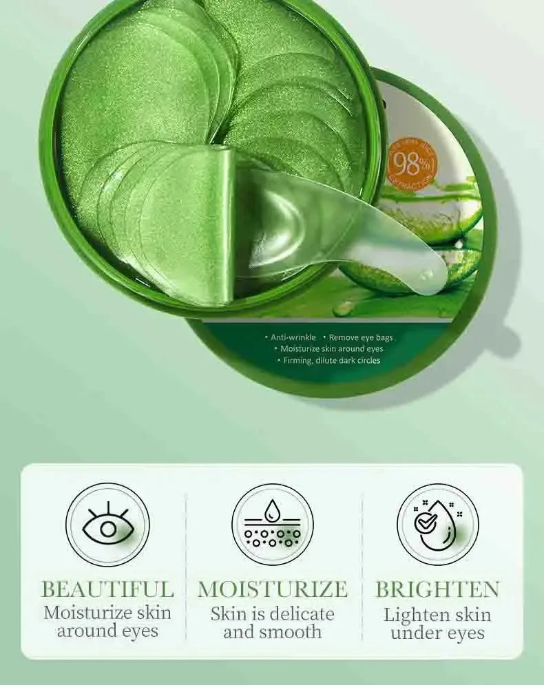 AloeGlow – Collagen Eye Masks for Dark Circles-4