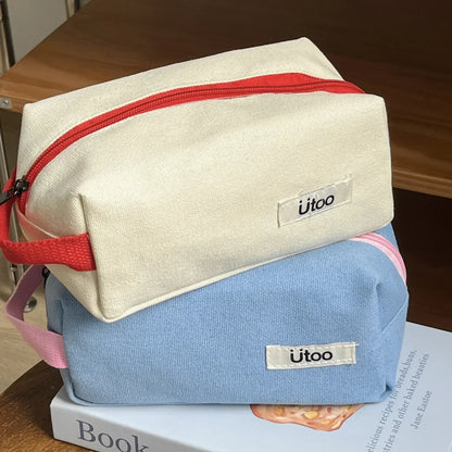 Marleigh | Canvas Cosmetic Makeup Bag 5