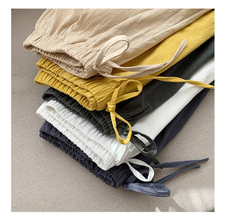 JENNA | Casual Linen Short-3