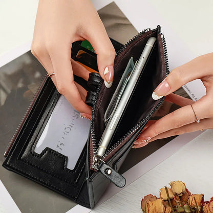 Ashlyn | Large Leather Travel Wallet 4