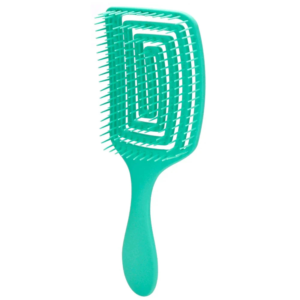 CurlCare Comb - Bristle & Nylon Brush for Styling and Massaging-1