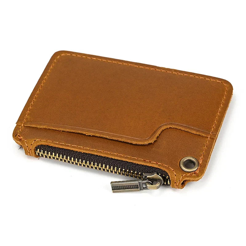 Dani | Vintage Real Leather Travel Bag with Coin Pocket 4
