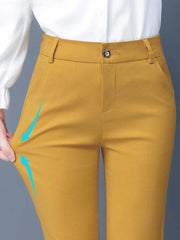 JANE | High Waist Elastic Pants for Plus Size Women-3