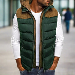 RAW Premium Bodywarmer | Urban Edge Hooded Puffer Vest-2