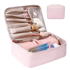 Spacious waterproof makeup and toiletry organizer with travel design 2