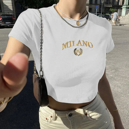  JESSA | Basic Cropped Top-4