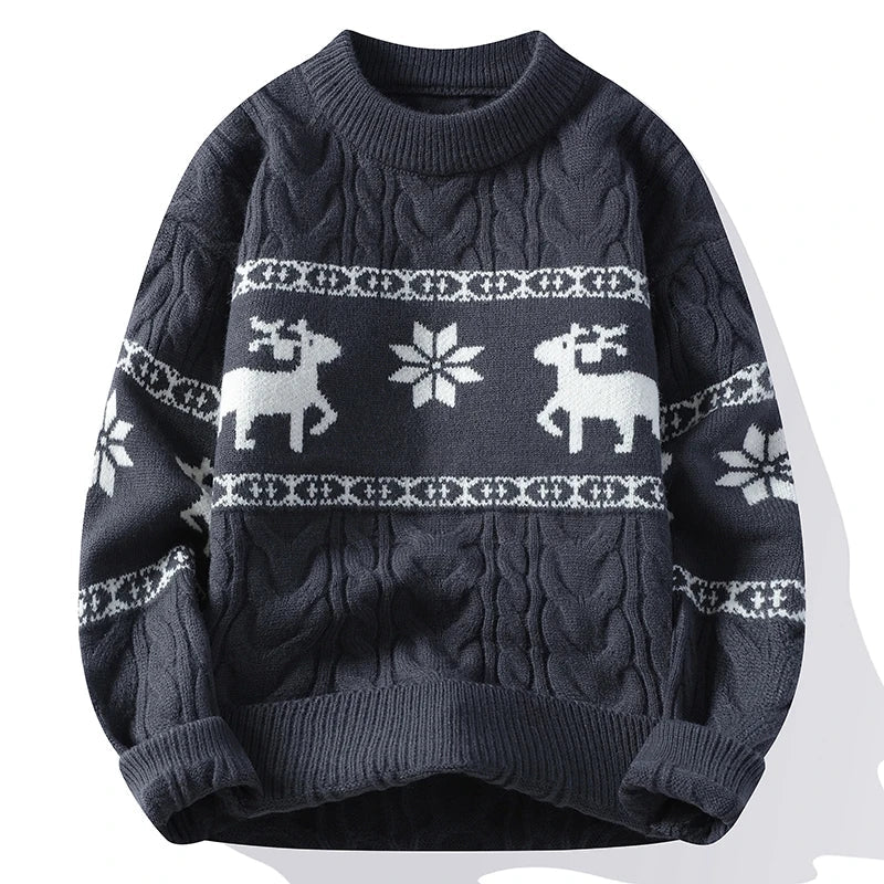 ALDREN | Thick & Warm Cashmere Sweater for Men-5