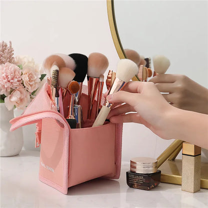 Luisa | Large Waterproof Cosmetic and Makeup Bag with High Capacity 4