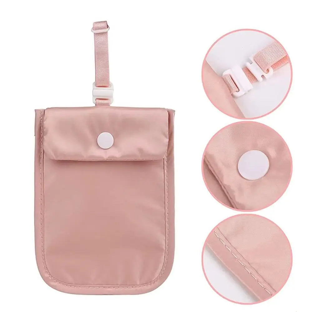 Louisa | RFID Travel Bra Wallet with Adjustable Strap 3