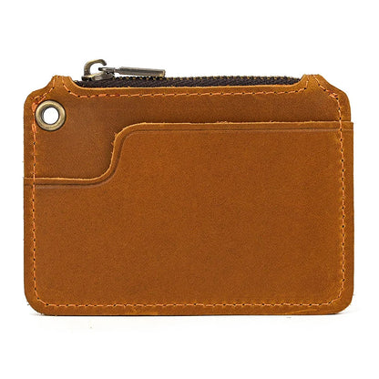 Isaac | Vintage Genuine Leather Travel Wallet with Coin Pocket 3