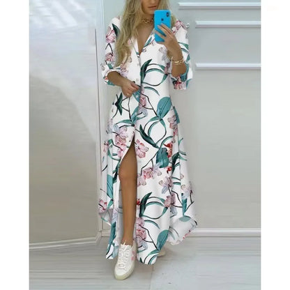 Variant image for White with flowers