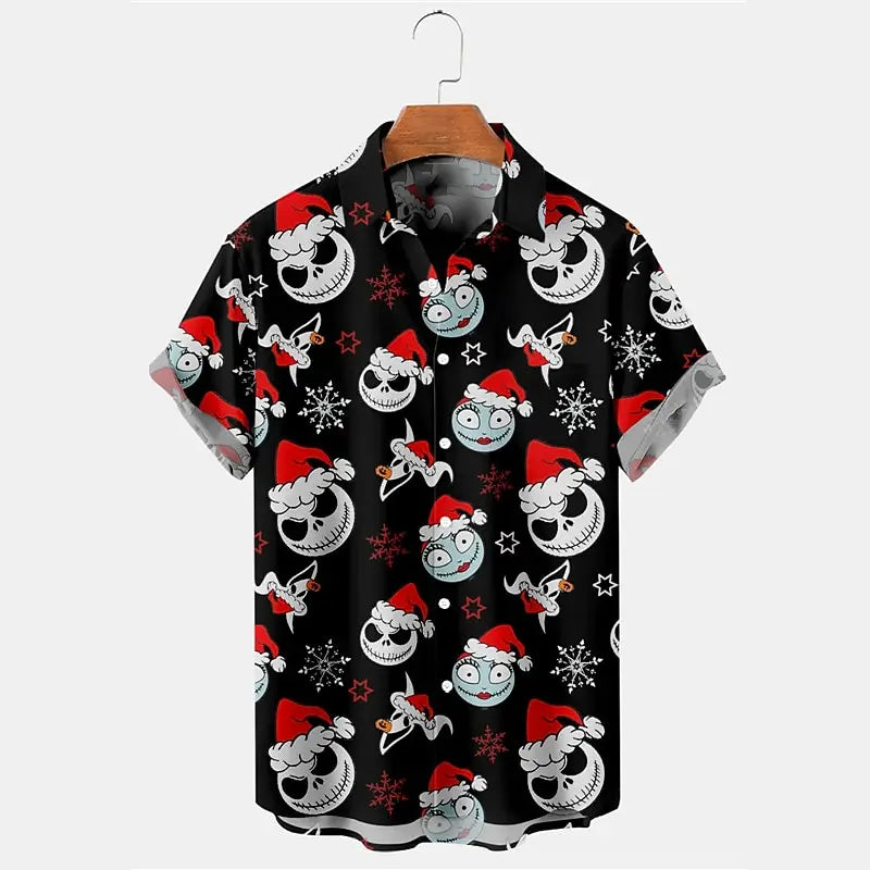 SKULL GOTHIC | Comfy Christmas Shirt-3