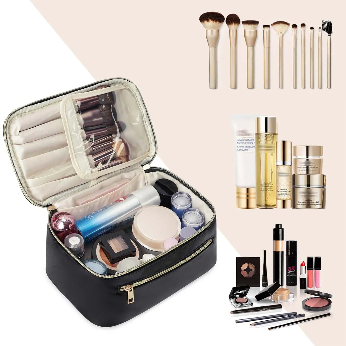 Aubrey | Stylish & Sustainable Travel Beauty Bag 6