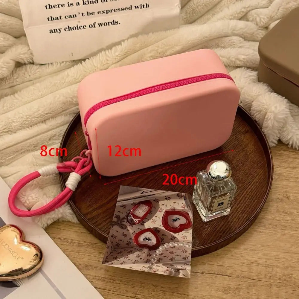 Eleanora | Large Waterproof Silicone Cosmetic Bag for Travel 5