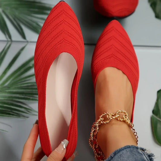 ANNIE | Casual & Breathable Ballet Loafers-1