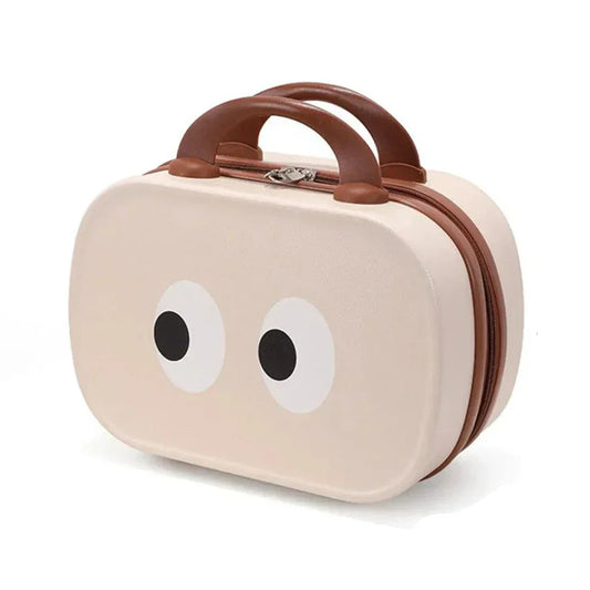 Ayra | Cartoon Eyes Vintage Cosmetic Bag Organizer 1
