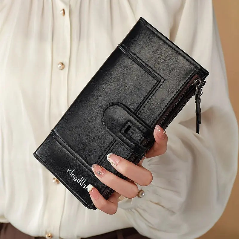 Ashlyn | Large Leather Travel Wallet 6