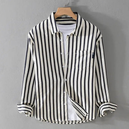 ARCHIE | Stylish Striped Men's Top-2